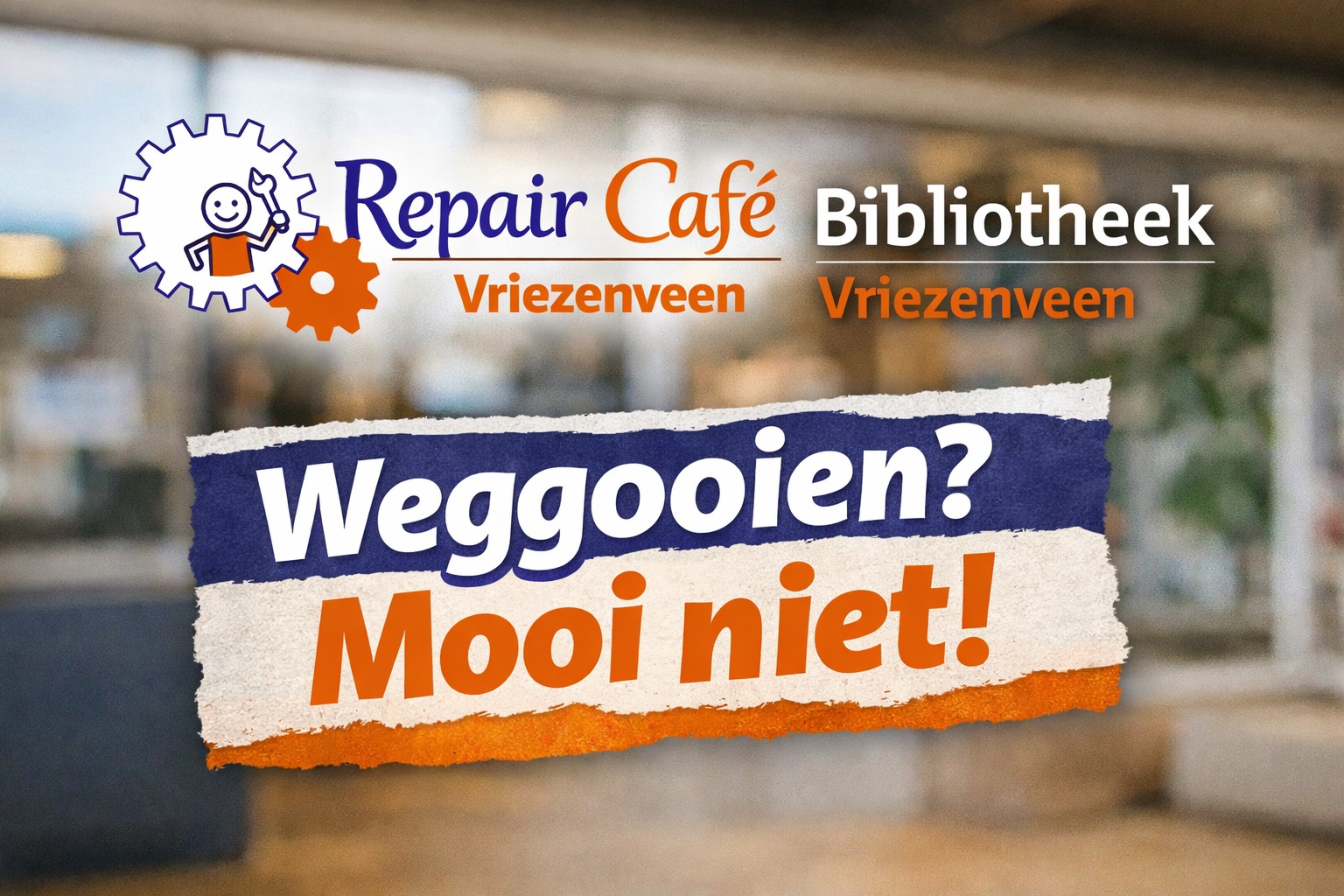 Opening RepairCafé Vriezenveen