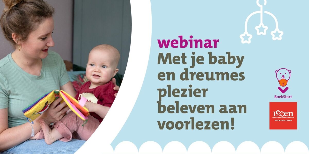 Webinar ‘Leesplezier met je baby en dreumes: de leukste tips!’