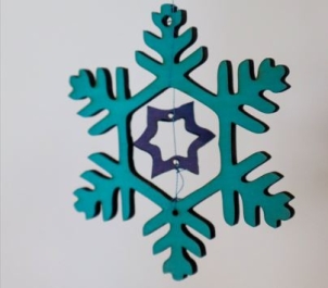 Workshop Feestelijke winterhanger (8-12 jaar)